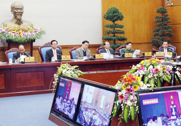 ສືບຕໍ່ວາລະປະຊຸມລັດຖະບານ ຜັນຂະຫຍາຍໜ້າທີ່ ເສດຖະກິດສັງຄົມປີ 2014